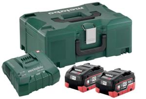 Набор METABO  Basic-Set  2 аккум LiHD 8.0 Ач 18В + ЗУ ASC Ultra