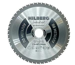 Диск пильный по металлу Hilberg Industrial HF216 216х30х48Т
