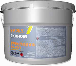Грунт ГФ-021 Empils Эконом, серый, 20кг