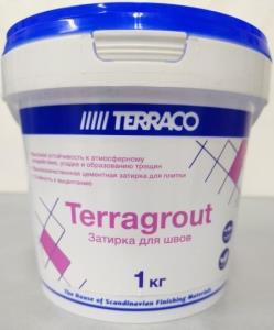 Затирка Терраграут, колер TG- 1 белый 1кг