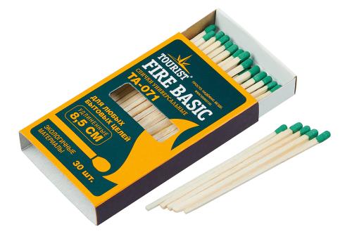 Спички TOURIST FIRE BASIC, 8,5 см, 30 шт.
