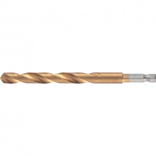 Сверло по металлу MATRIX нитридтитановое, 7мм, 6-гранный хвостовик