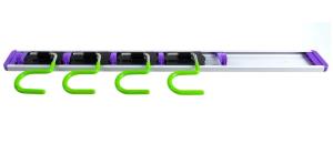 Держатель для садового инстурмента PALISAD 4 крюка, алюминий