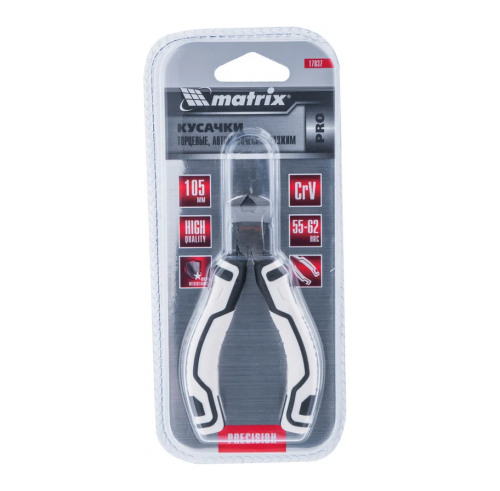 Кусачки торцевые Pro Matrix Mini, 105 мм, авторазжим