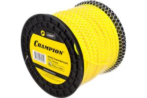 Леска триммерная CHAMPION  Star 3,0 х 164м, 1м, звезда (бухта 164м.)