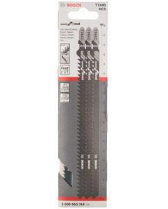 Пилка для лобз BOSCH 3 Т 744 D, HCS