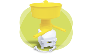 Электросепаратор-сливкоотделитель Фермер ЭС-02  (60л\час, 0.08кВт, регулировка оборотов) 3кг