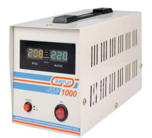 Стабилизатор напряжения ЭНЕРГИЯ с цифровым дисплеем АСН-1000 