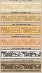 Плитка керам 9.8*39.4 FASC. FOGLIA ALMOND