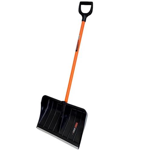 Лопата снеговая SIBIR 2610, пласт., алюм. черенок, 550х380мм.