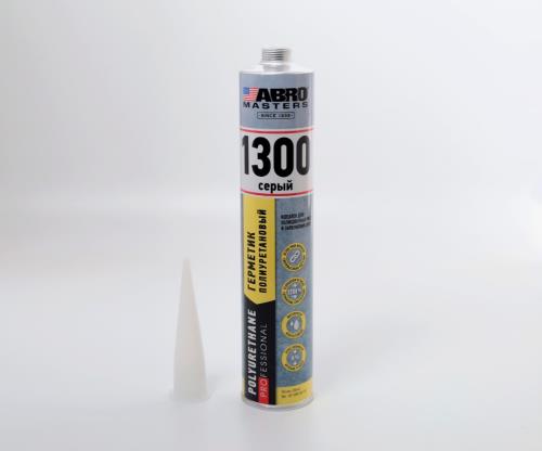 Герметик полиуретановый ABRO MASTERS (серый) 310 мл