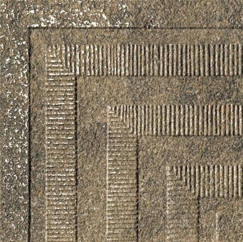 Плитка керам 9.8*9.8 ANG.GRECA NERO LAPP