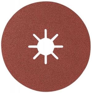 Круг шлифовальный фибр BOSCH, 180мм, К80, метал   упак