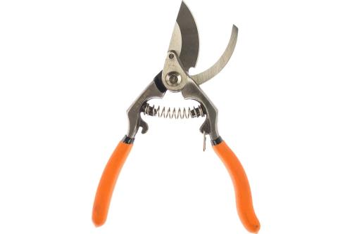 Секатор TRUPER, плоскостной, пружинный механ, сталь, d=1.9см, 21см