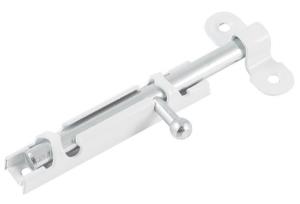 Шпингалет накладной, 60мм, узкий, полимер