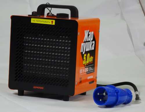 Пушка тепловая электрическая Кратон Жар-пушка ЕS 5-550