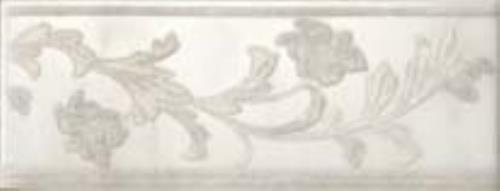 Плитка керам 9.5*25 LIST. FLOREALE BIANCO
