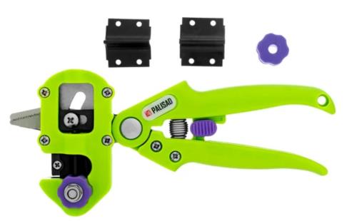 Секатор Palisad 60502 прививочный, со сменными лезвиями d=10мм, 21,5см