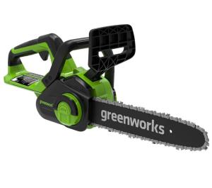 Пила аккум цепная GreenWorks G24CS25, 24V, 25 см, без АКБ и ЗУ