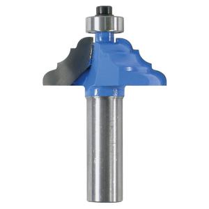 Фреза кромочная калевочная с подшипником Кратон Ø40,8х15,9 мм R4,8/4,0 мм, хв. 12 мм