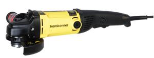 Машина шлифовальная угловая Hanskonner HAG12125. 125 мм,1200Вт,8500об/мин, быст.кожух, удлинен. рук.
