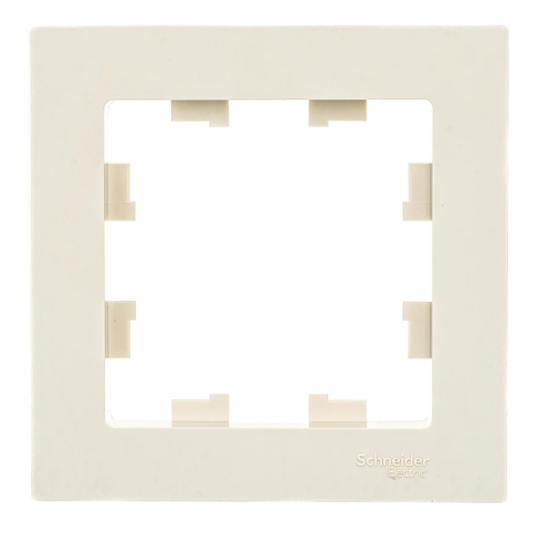 Рамка AtlasDesign 1-постовая, БЕЖЕВЫЙ SE 
