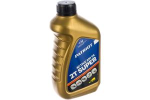 Масло моторное PATRIOT SUPER ACTIVE 2Т, полусинтетическое, 0,946л.