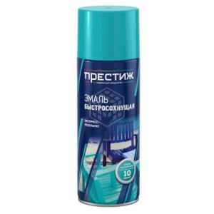 Эмаль аэрозольная Престиж акриловая черная быстросохнущая 425мл