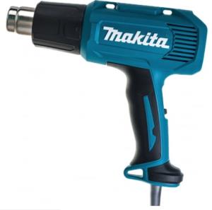 Фен MAKITA HG6030K, 1800Вт, 50/600 град, 250-500 л/мин, 4 насадки, кейс