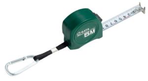 Рулетка Sata 5 м с двойной шкалой и карабином