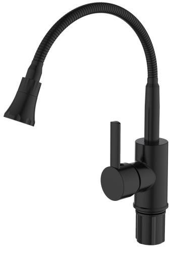 Смеситель VODA для кухни, гибкий излив