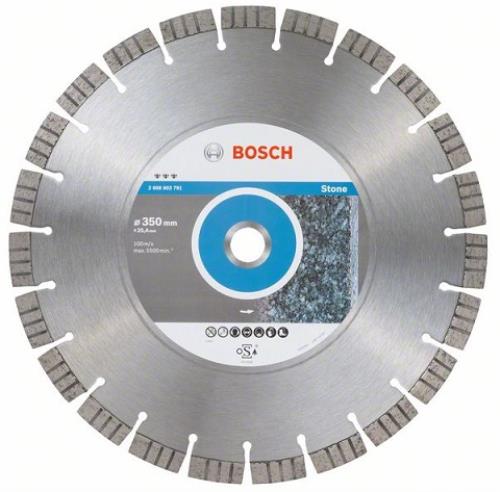 Диск алмазный BOSCH, 350x25,4мм, BF Stone, камень