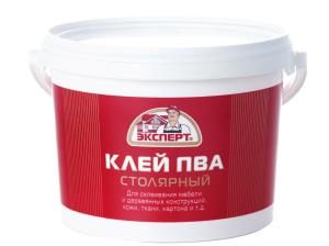 Клей ПВА Эксперт столярный, 0,9кг