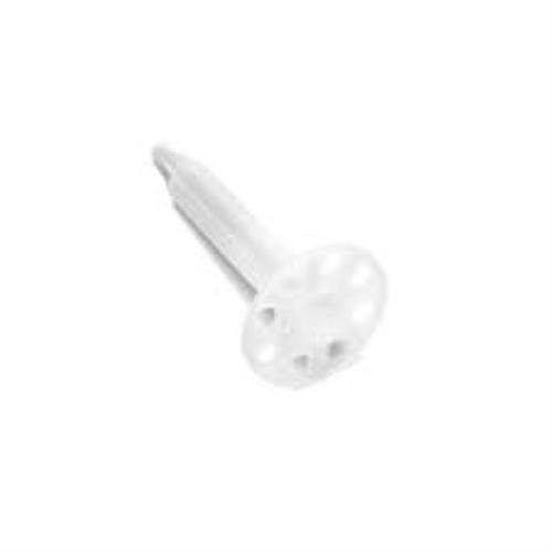 Дюбель гриб тарельчатый с гвоздем для монтажных пистолетов IN150,100шт., FEDAST