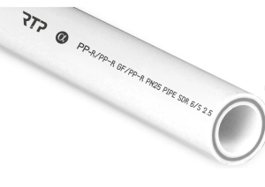 Труба RTP PPR стекловолокно 40х6,7, PN25, длина 2м
