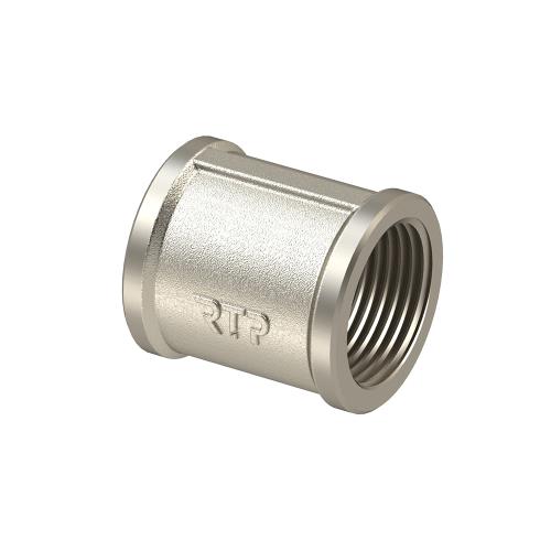 Муфта соединительная RTP, латунь, 1" ВР 