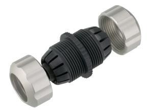 Муфта AMIGO, ремонтная, металлические цанги, пластик, 1\2"