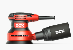 Машина шлифовальная эксцентриковая DCK KSA02-125, 380Вт, 125мм. регул. об. 8000-12800, амл 3,5мм