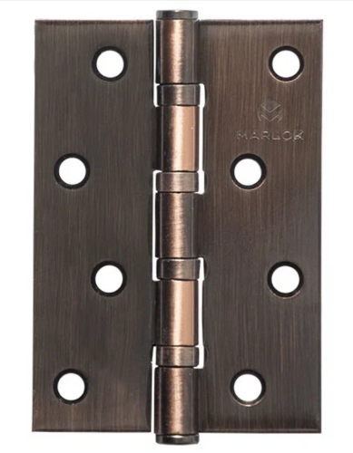 Петля MARLOK, универ, 100х70х2,5мм, б/к, медь, 2 шт.