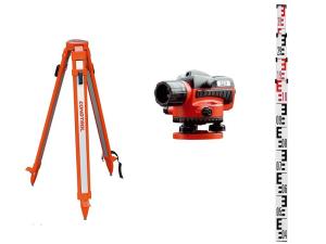 Комплект геодезического оборудования(Нивелир CONDTROL  32X + рейка 4М + штатив S6-2)