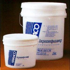 Шпатлевка Terraco Acrilic-Filler, для наруж работ 5кг