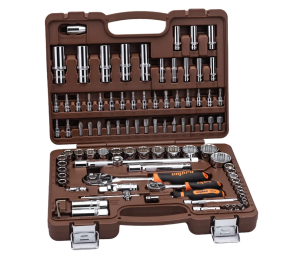 Набор инструмента Ombra универсальный с 12-гранными головками 1/4", 1/2"DR, 94 предмета