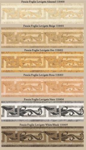 Плитка керам 9.8*39.4 FASC. FOGLIA BEIGE