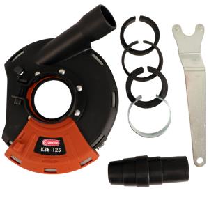 Кожух защитный вытяжной Диолд КЗВ-125 для УШМ