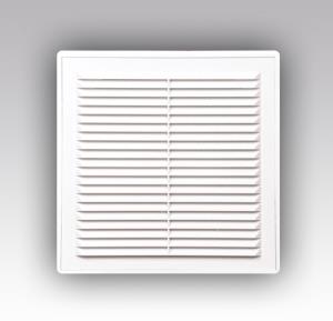 Решетка вытяжная АВС 208х208 бел ЭРА