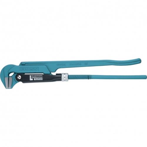 Ключ Gross трубный рычажный, №2, 1,5", цельнокованый, CrV, тип - L