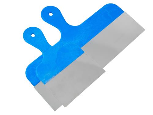 Шпатель фасадный прямой.нержавеющая сталь 0,5мм, пластиковая рукоятка, полотно,250х95мм