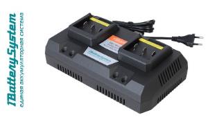 Устройство зарядное STURM SBC1822 1BatterySystem 18 В двухпортовое.
