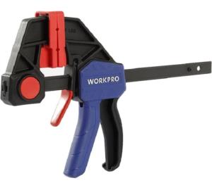 Струбцина WORKPRO быстрозажимная/распорная 150мм, до 135кг сверхпрочная