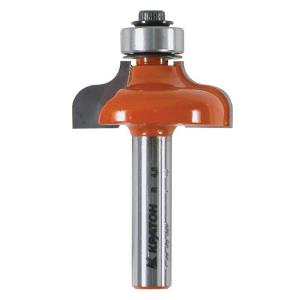 Фреза кромочная калевочная с подшипником Кратон PROFESSIONAL Ø31,8х13,0 мм R4,8 мм, хв.8 мм